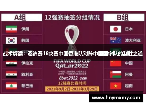 战术解读：邀请赛18决赛中国香港队对阵中国国家队的制胜之道